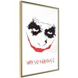 Arkiio Affisch Why so Serious [Poster] 20x30 Poster